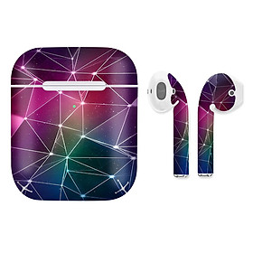 Mua Miếng dán skin chống bẩn cho tai nghe AirPods in hình thiết kế - atk291 (bản không dây 1 và 2)