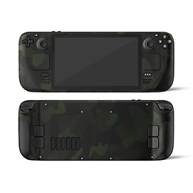Mua Skin dán Steam Deck mẫu Green Camo (Đã cắt sẵn chi tiết  dễ dán)