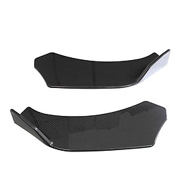 Black Universal 3Pieces Car Front Lip Chin Bumper Body Kits For Honda For Civic balck CN