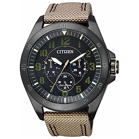 Đồng Hồ Nam Citizen Dây Vải Nato BU2035-05E - Mặt Đen