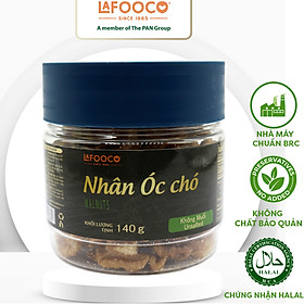 Nhân óc chó sấy không muối LAFOOCO 140g hủ