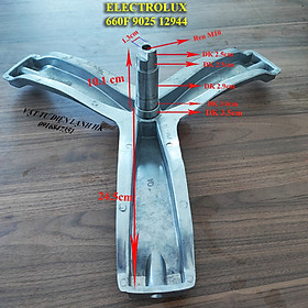 Mua Trục càng ba chạc dùng cho máy giặt sấy ELECTROLUX lồng ngang Model 5.5Kg EW 660F 9Kg EWF 9025B 12944 Inverter Chảng 3 mg cửa trước ELEC