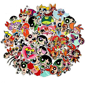 Set 60 Sticker The Powerpuff Girls