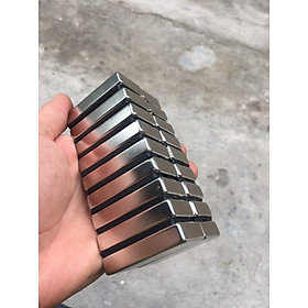 Nam Châm Trắng 40x25x10mm ( Từ Tính Hút Cực Mạnh ), Nam Châm Đất Hiếm NdFeB