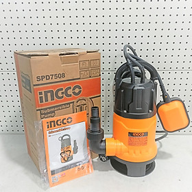Mua MÁY BƠM CHÌM NƯỚC SẠCH 750W INGCO SPD7508 - HÀNG CHÍNH HÃNG