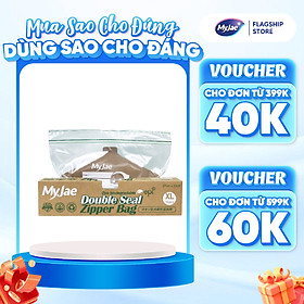 Túi zip Myjae hai đường kéo tự huỷ sinh học (XL)