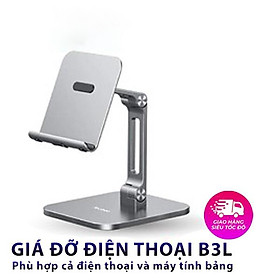 Giá đỡ điện thoại để bàn YOOBAO B3L - Hợp kim nhôm - Điều chỉnh độ cao - Hàng nhập khẩu