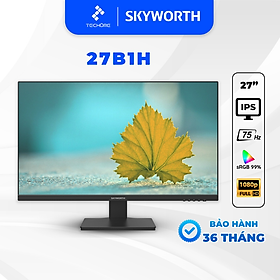 Mua Màn hình máy tính SKYWORTH 27  IPS Full HD 75Hz VESA sRGB 99% Tích hợp loa 27B1H - Hàng chính hãng