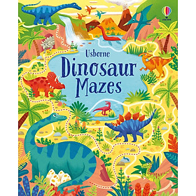 Sách thiếu nhi tiếng anh Dinosaur Mazes