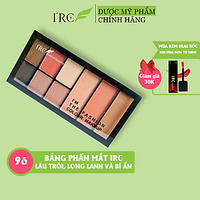 Phấn mắt IRC Makeup Palette 9 gam màu thời thượng, lâu trôi