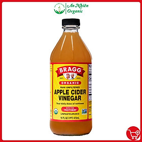 Giấm táo hữu cơ Organic Bragg (473ml)