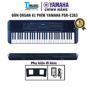Yamaha PSR-E283 Organ 61 Phím Chính Hãng 410 Âm Sắc 150 Styles Smart Chord Cho Người Mới
