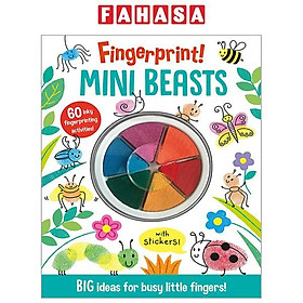 Sách ngoại văn: Fingerprint! - Mini Beasts - Grantham Book Services