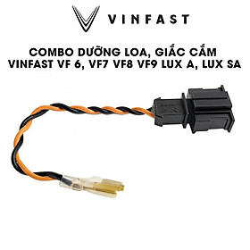 VINFAST | Combo dưỡng loa, giắc cắm VF 6, VF7 VF8 VF9 Lux A, Lux SA độ loa giữ nguyên bản và an toàn - Giắc Loa  VF8