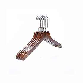 Mua Móc Treo Gỗ Nâu Có Vai Đệm Cao Cấp 38cm