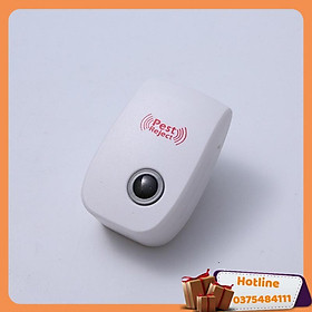 Mua Máy Đuổi Côn Trùng Bằng Sóng Siêu Âm An Toàn Cho Trẻ Nhỏ - Tặng 1 Nút Bịt Ổ Điện - Hàng Loại 1