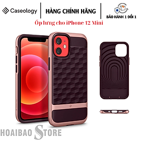 Ốp lưng Caseology Parallax cho iPhone 12 mini Thiết kế 3D hiện đại, chống sốc tối đa