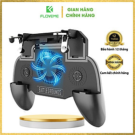 Mua Tay Cầm Chơi Game Tích Hợp - Kèm Sạc Pin 2000Mah Floveme PUBG ROS FF nút bắn có quạt tản nhiệt SR3 - Hàng chính hãng