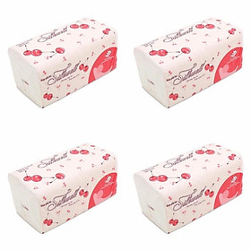 Mua Combo 4 gói giấy rút lụa Silkwell 280 tờ 2 lớp dai đẹp