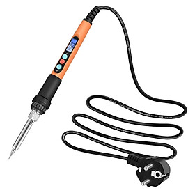 90W Electric Soldering Iron Automatic Sleep Adjustable Temperature Welding Kit Fast Heating for Welding Electronics Circuit Board Repair