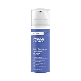 Dung dịch loại bỏ tế bào chết làm mềm da Paula’s Choice Resist Daily Smoothing Treatment With 5% AHA 50 ml