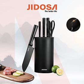 Mua Bộ dao kéo 5 món cao cấp JIDOSA JD3600 đúc nguyên khối chắc chắn chịu lực bằng thép không gỉ