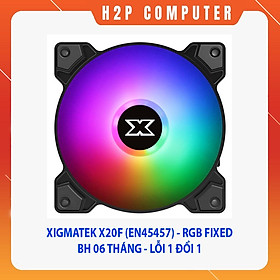 QUẠT LÀM MÁT XIGMATEK X20F EN45457 - RGB FIXED - Hàng Chính Hãng