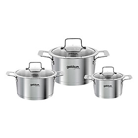 Bộ Nồi Inox GoldSun GD26-3506SG