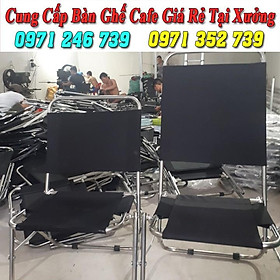 Mua Ghế xếp inox  ghế xếp cafe  câu cá lưng thấp