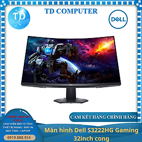 Màn hình Dell S3222HG Gaming 32inch cong (31.5