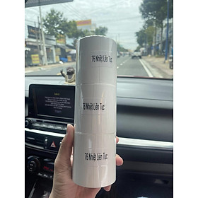 Hàng Cao Cấp - Giấy Decal Nhiệt In Đơn Hàng Sẵn Keo, In Mã Vận Đơn TMĐT 75mmx100mm Dài 30m - Hàng Chính Hãng