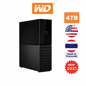 Ổ Cứng Di Động WD My Book 4TB USB 3.0 - WDBBGB0040HBK-SESN - Hàng Chính Hãng