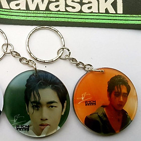 móc khóa K-icm, móc khóa mika K icm, móc khóa mica