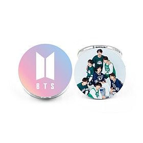 Gương mini BTS gương trang điểm hai mặt