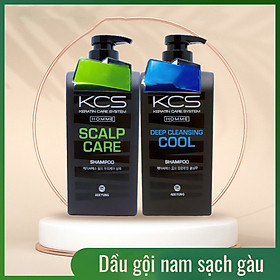 Dầu gội nam giới ngăn chặn gàu KCS Keratin Care System Nước Hàn 550ml