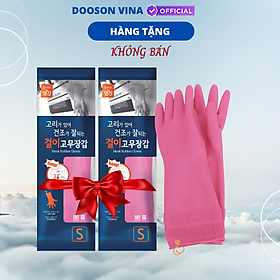 Mua Hàng Tặng Không Bán-2 Đôi Găng Tay cao Su Tự Nhiên Hàn Quốc Có Móc 31cm