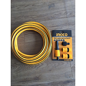 Mua Bộ 5 mét ống nhựa PVC và 5 đầu nối nhanh máy xịt rửa khớp nối vòi xịt rữa INGCO HPH2001HHCS051225M