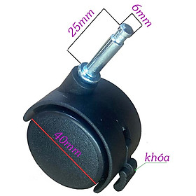 Mua Bánh xe quạt nước bánh xe văn phòng Nguyên Việt chạy êm  bền chắc