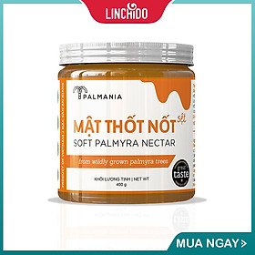 Mật thốt nốt sệt truyền thống PALMANIA | Nguyên Chất, Tự Nhiên (400 GRAM Hủ PET )