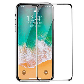 Miếng dán kính cường lực chống nhìn trộm cho iPhone XS Max Baseus - Hàng chính hãng