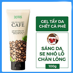 Gel tẩy da chết dành cho mặt sáng da sạch mụn chiết xuất cà phê Cocayhoala 100g