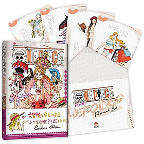 Tiểu thuyết one piece - heroines - tặng kèm obi + set postcard