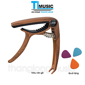 Mua Capo Nâng Tone - Kẹp Cần Đàn Guitar Acoustic JX-05 (Kèm 3 Pick Gảy )