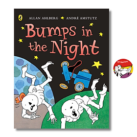 Sách - Bumps in the Night (Funnybones Series)| Childrens Picture Book/ Ngoại văn Thiếu nhi Nhập khẩu