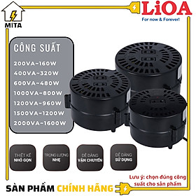Biến áp đổi nguồn lioa 220v sang 100v 110v 120v