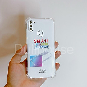 Ốp lưng cho SS A11- Nhựa dẻo - Trong suốt - Chống sốc - Bảo vệ điện thoại