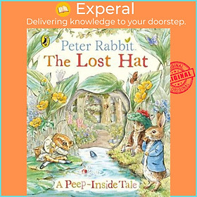 Sách - Peter Rabbit: The Lost Hat A Peep-Inside Tale by Beatrix Potter (UK edition, paperback)