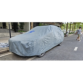 Bạt phủ ô tô chất liệu vải không dệt cao cấp thương hiệu MACSIM dành cho hãng xe Kia Sorento màu ghi - bạt phủ trong nhà và ngoài trời
