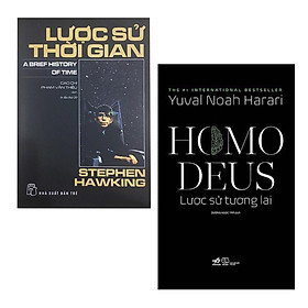 [Download Sách] Combo 2 Cuốn Sách Hay Nhất : Homo Deus: Lược Sử Tương Lai + Lược Sử Thời Gian (Tái Bản 2020)
