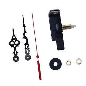 Wall Clock Movement Mechanism Replacement 23mm/0.91inch Shaft Length 15.4mm/0.61inch Thread Height 77mm/3.03inch Hour Hand 106mm/4.17inch Minute Hand